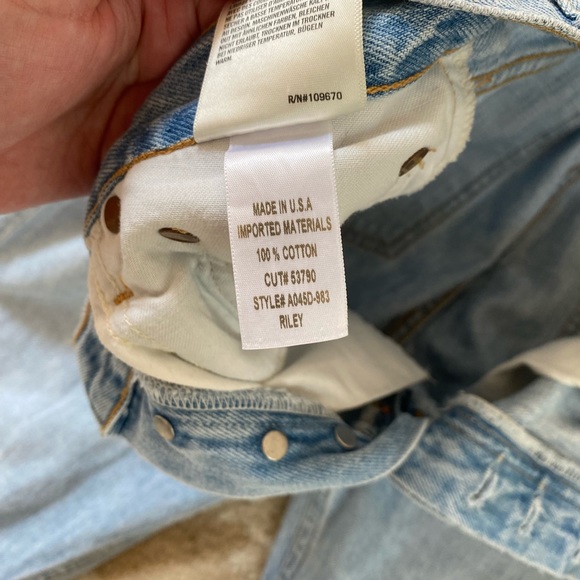 Agolde Riley distressed jeans - Picture 6 of 7